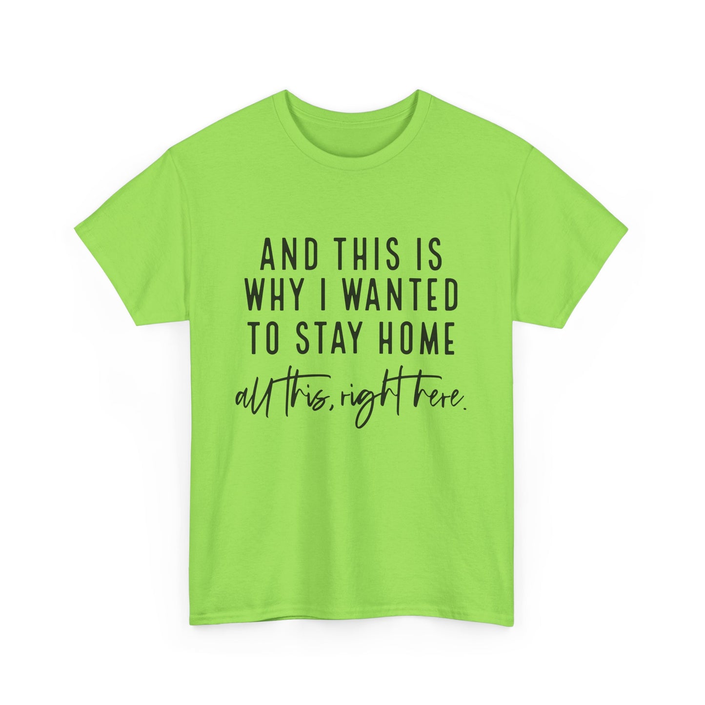 Unisex Stay Home Tee