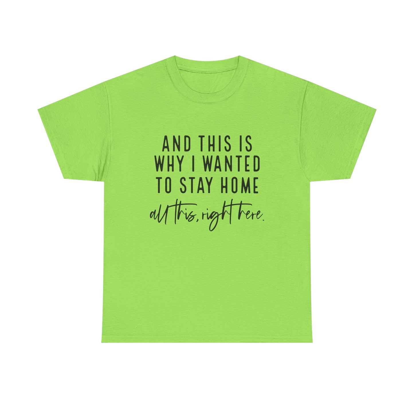 Unisex Stay Home Tee