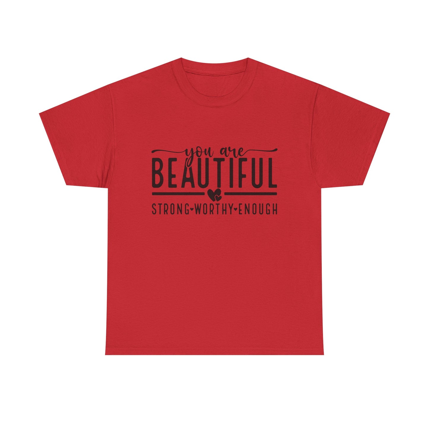 T-Shirt You Are Beautiful Mental Health Unisex Tee