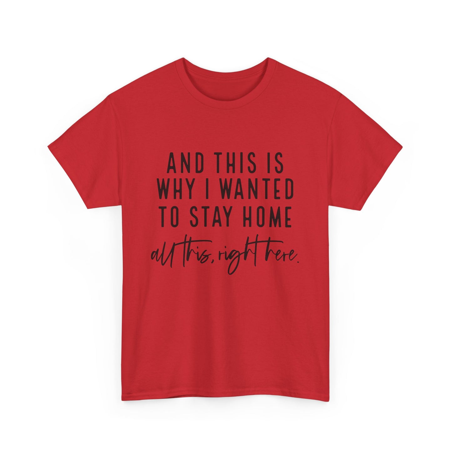 Unisex Stay Home Tee