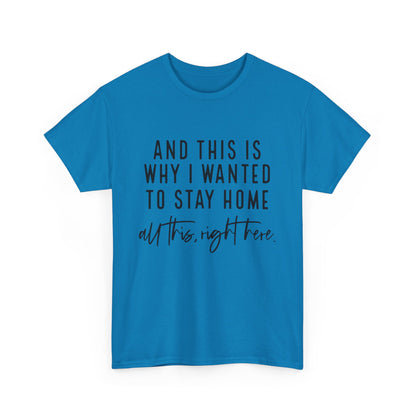 Unisex Stay Home Tee