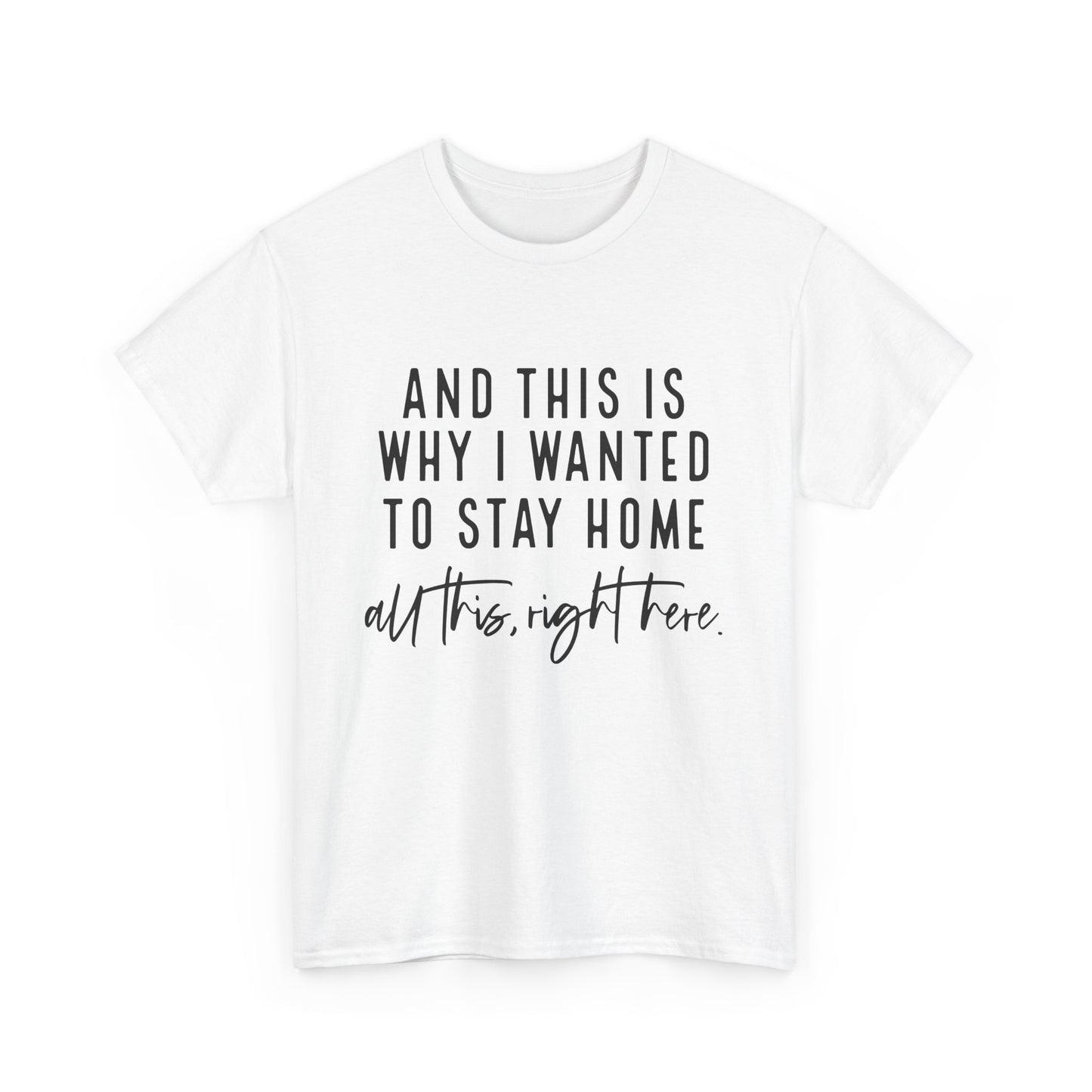 Unisex Stay Home Tee