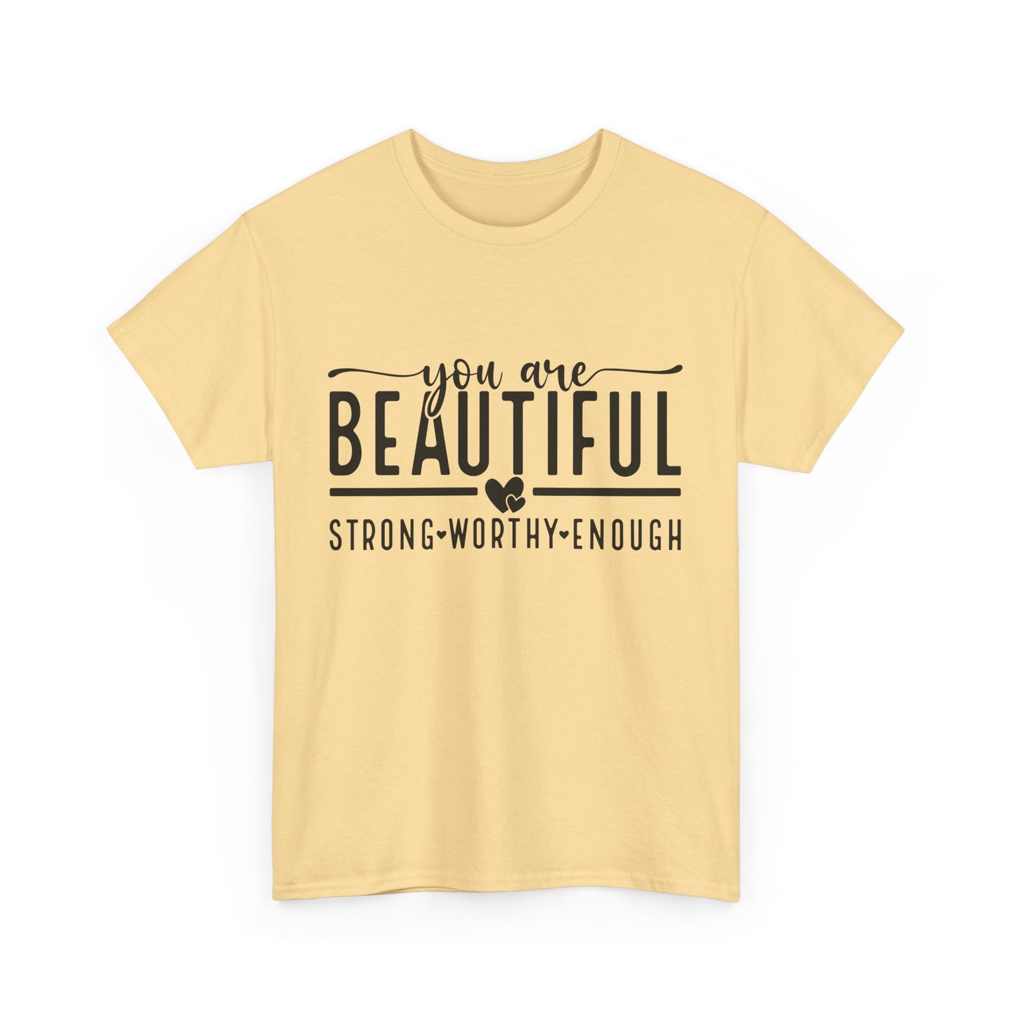 T-Shirt You Are Beautiful Mental Health Unisex Tee