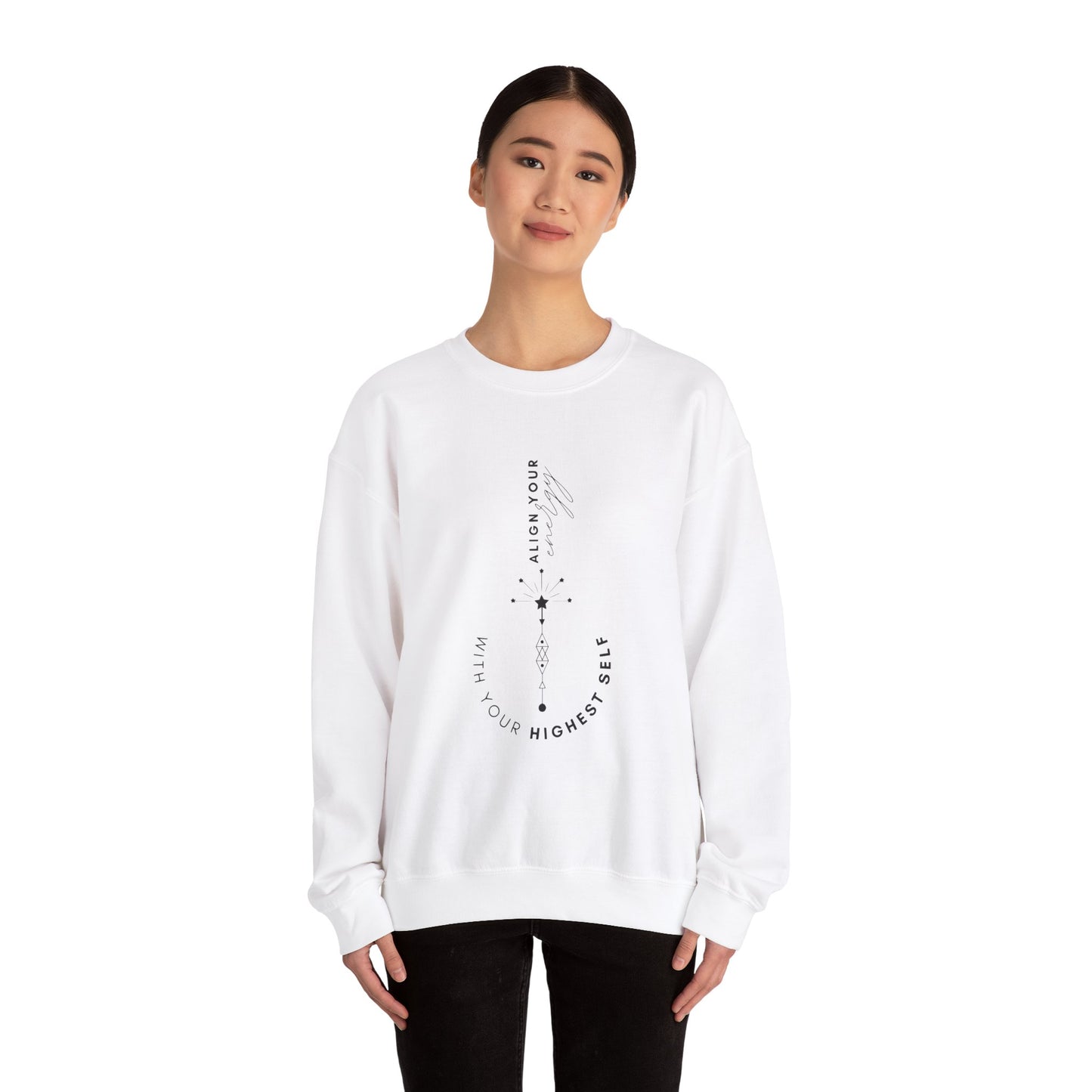 Crewneck Sweatshirt - Align Your Energy Mental Health