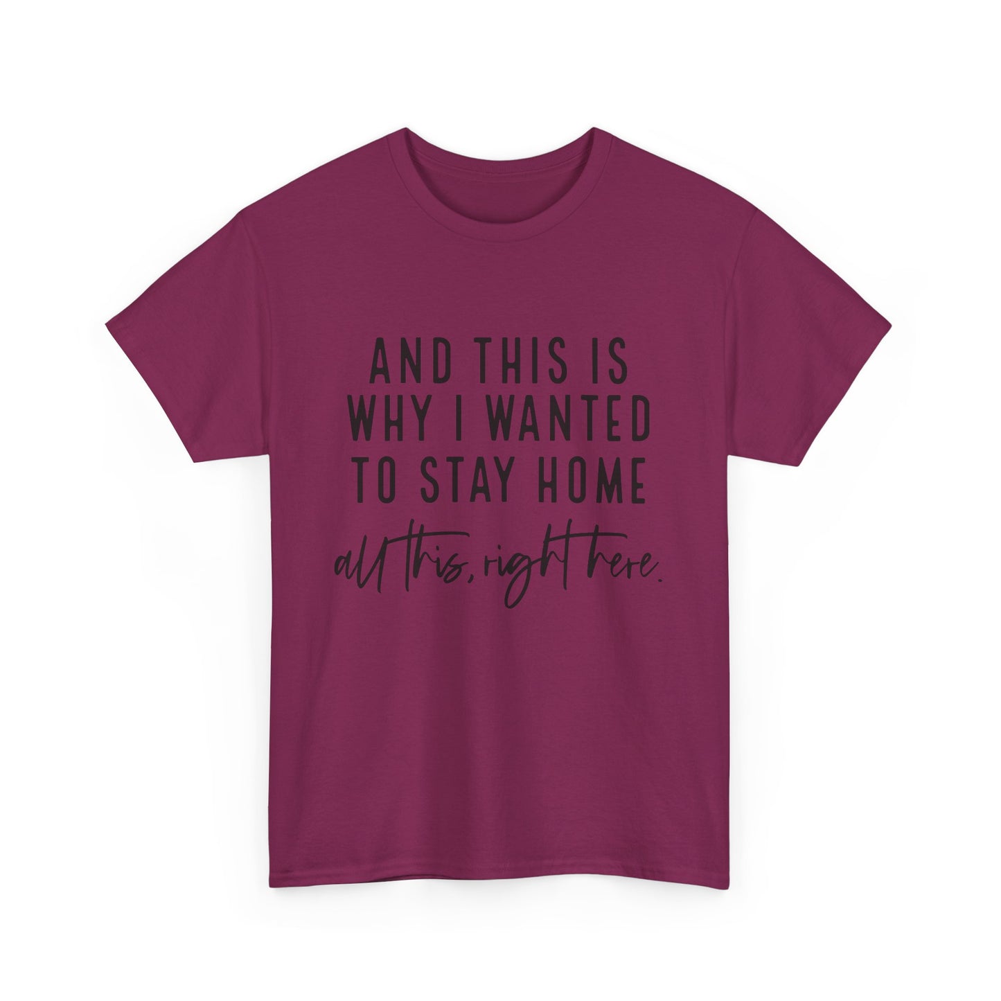 Unisex Stay Home Tee